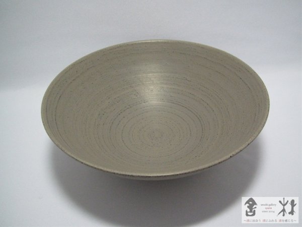 画像3: ★木漆工 とけし作　岳鉢　白　178×58mm　700cc (3)