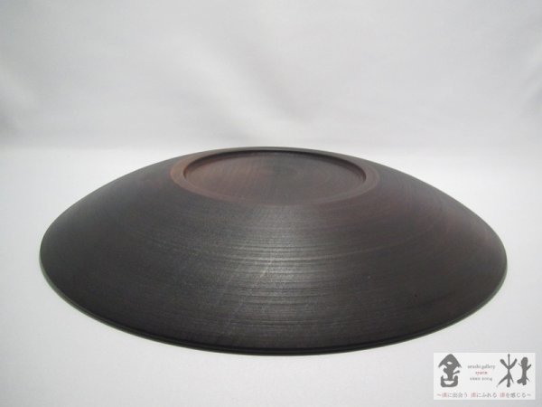 画像4: 高田晴之作　イチョウ平鉢　尺　310×42mm (4)