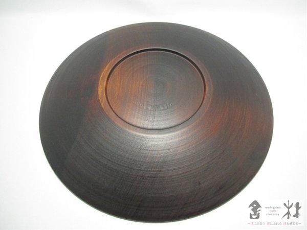 画像5: 高田晴之作　イチョウ平鉢　尺　310×42mm (5)