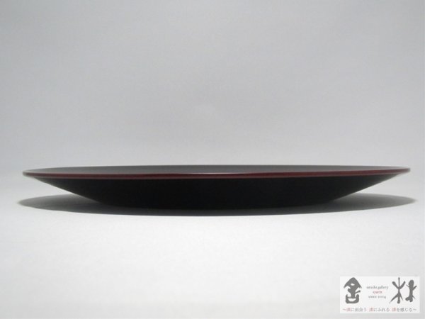 画像2: 高田晴之作　曙平皿　尺　310×26mm (2)