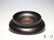 画像2: 赤木明登作　茶の小皿　黒　143×37mm (2)