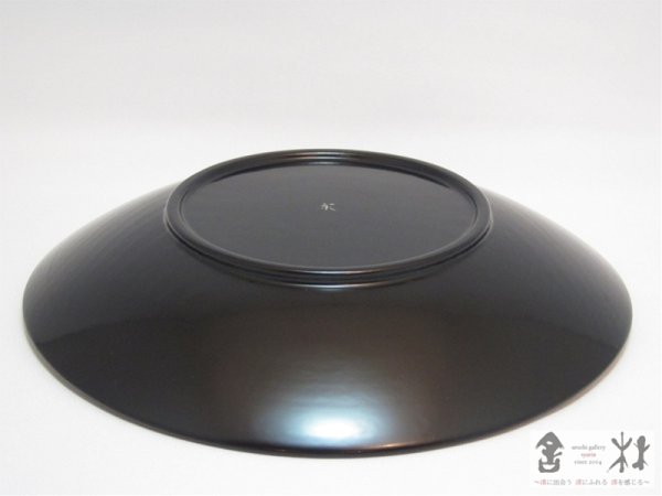 画像2: 野村俊彰作　ぶどう色　6寸皿　185×30mm (2)