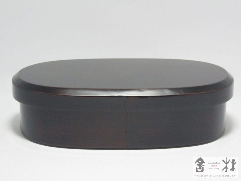 さくぞう輪島塗　二段　蓋付き　多目的器　お弁当　アラカルト　美品 耐熱折蓋 バイオデリカ シェルBOX-80-1 黒25枚｜foodware+